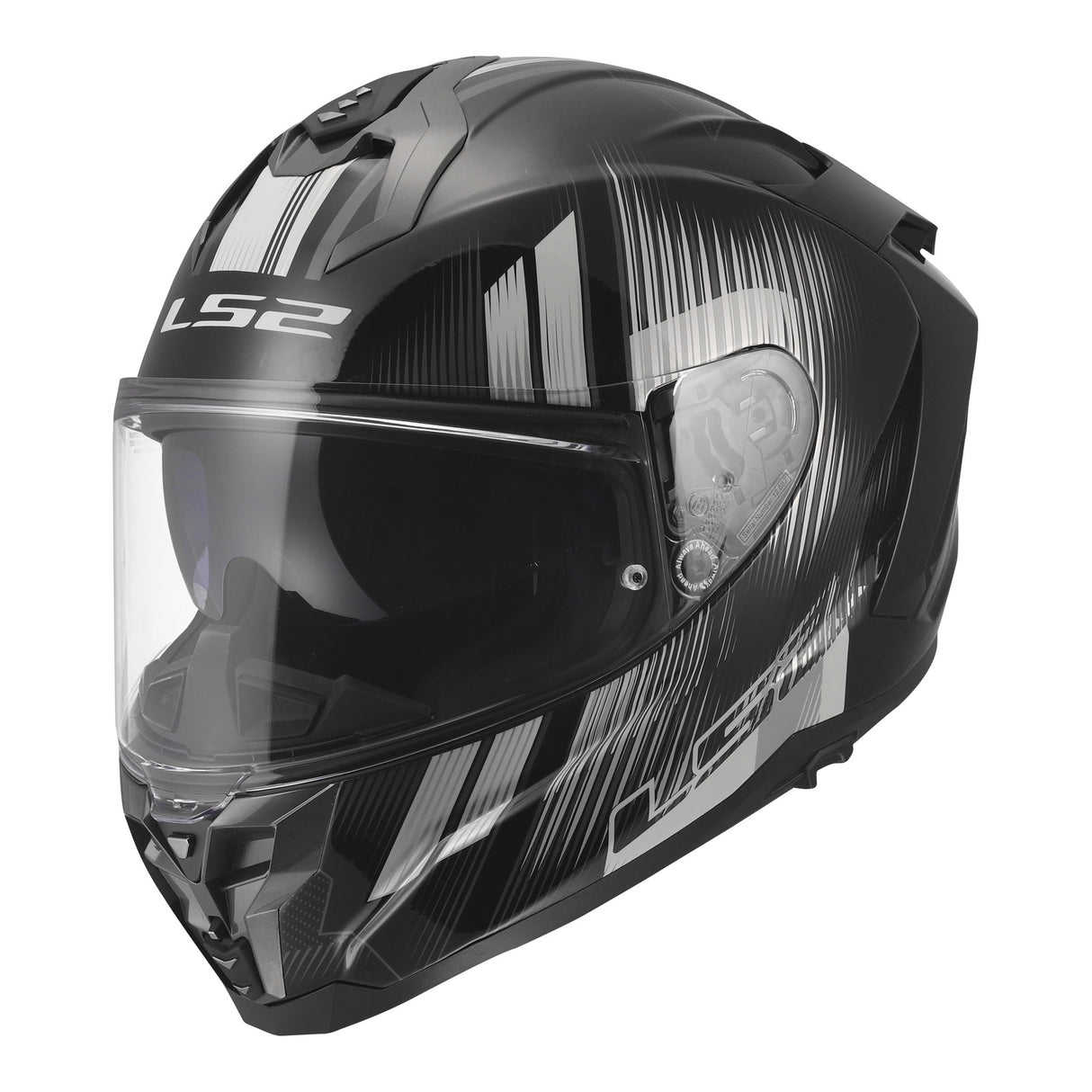 LS2 FF817 Challenger II Nitro Black/Grey Helmet