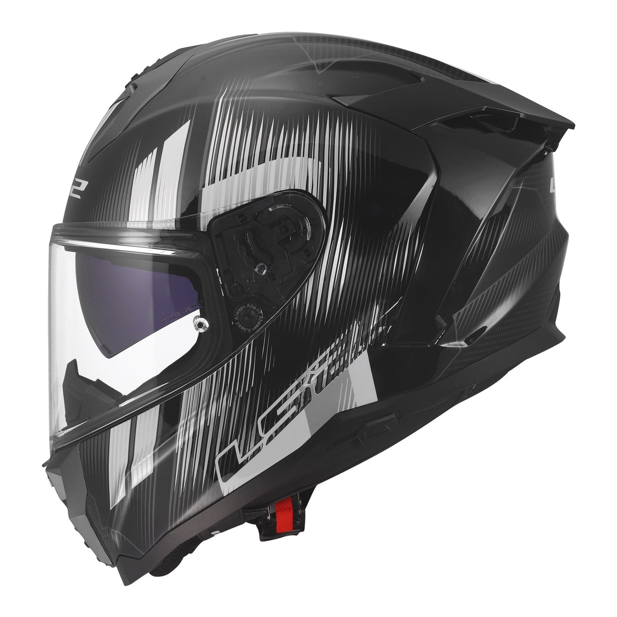 LS2 FF817 Challenger II Nitro Black/Grey Helmet
