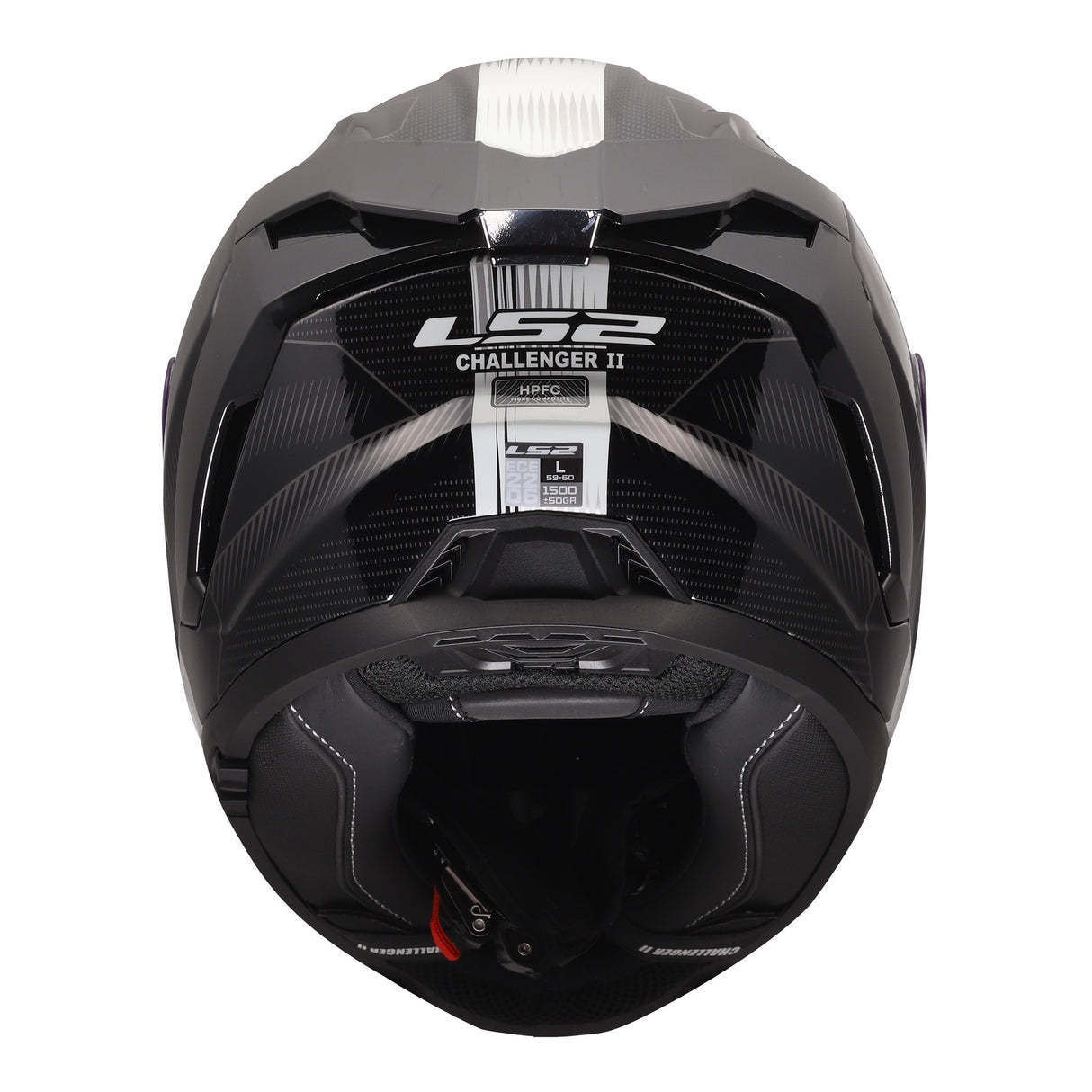 LS2 FF817 Challenger II Nitro Black/Grey Helmet