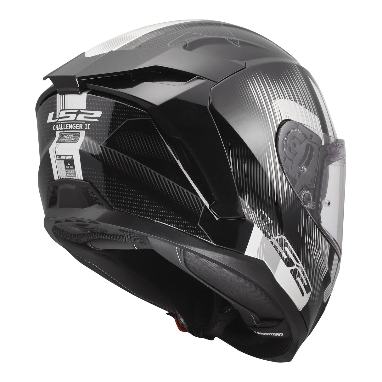 LS2 FF817 Challenger II Nitro Black/Grey Helmet