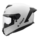 LS2 FF820 Rapid III Solid Gloss White Helmet