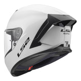 LS2 FF820 Rapid III Solid Gloss White Helmet