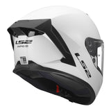 LS2 FF820 Rapid III Solid Gloss White Helmet