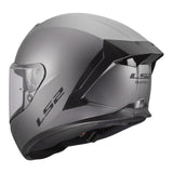 LS2 FF820 Rapid III Solid Matte Titanium Helmet