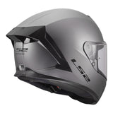 LS2 FF820 Rapid III Solid Matte Titanium Helmet