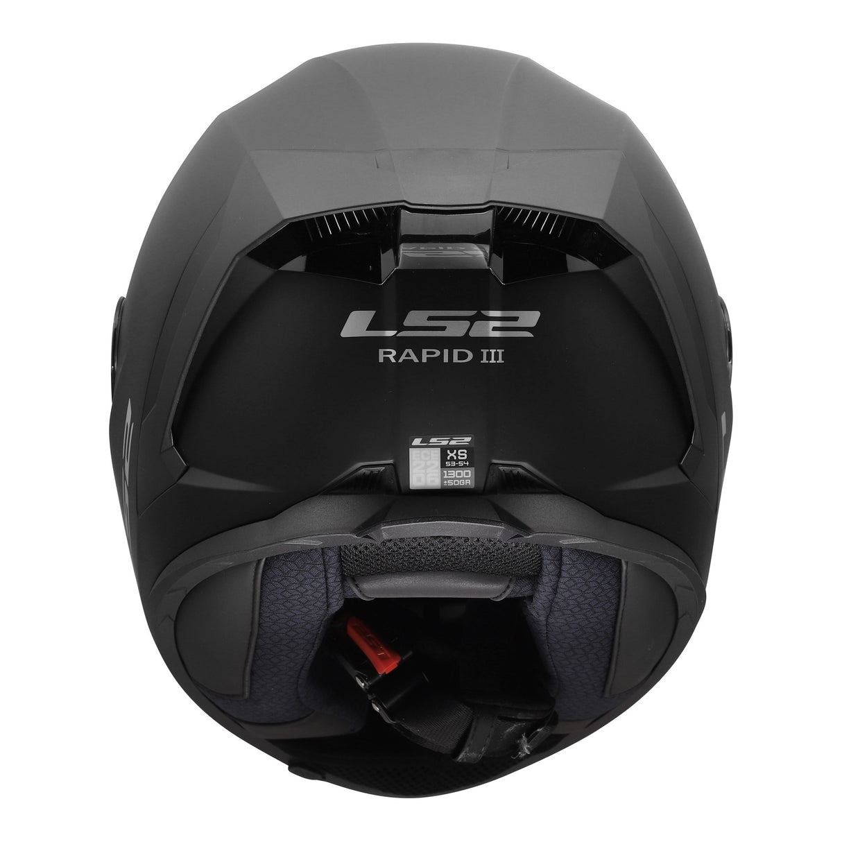 LS2 FF820 Rapid III Solid Matte Black Helmet