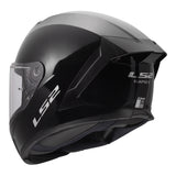 LS2 FF820 Rapid III Solid Gloss Black Helmet