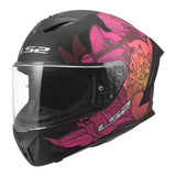 LS2 FF820 Rapid III Poppies II Black/Pink Helmet