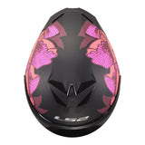 LS2 FF820 Rapid III Poppies II Black/Pink Helmet