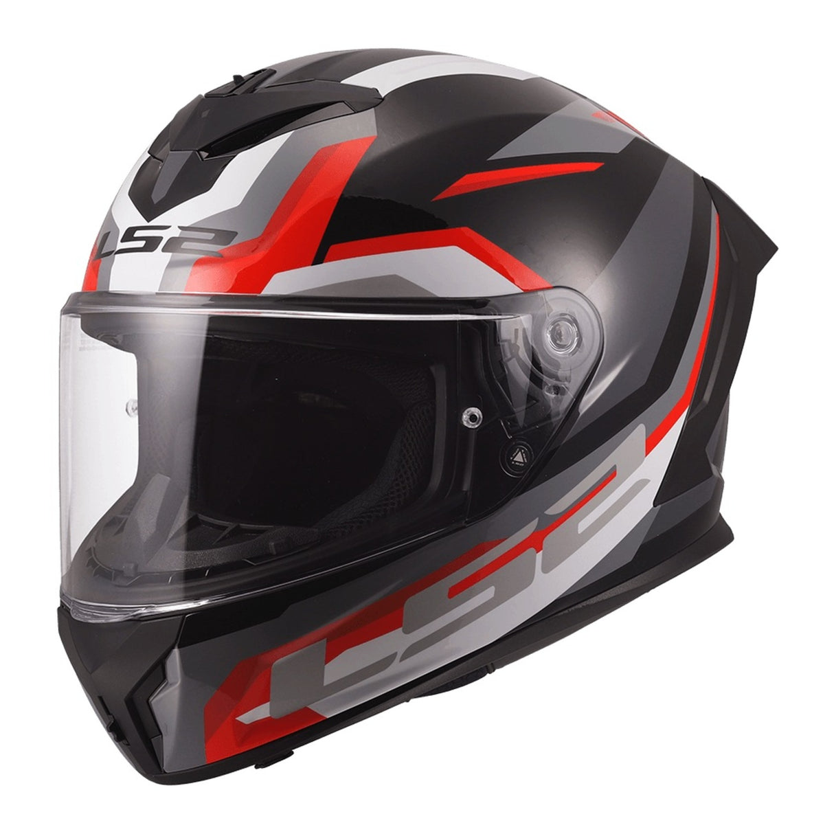LS2 FF820 Rapid III Hyper Black/Red Helmet