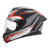 LS2 FF820 Rapid III Hyper Black/Red Helmet