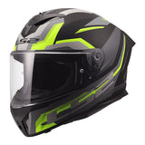 LS2 FF820 Rapid III Hyper Black/Hi-Vis Yellow Helmet