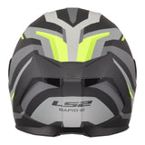 LS2 FF820 Rapid III Hyper Black/Hi-Vis Yellow Helmet