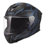 LS2 FF820 Rapid III Xtrem Black/Blue/Petrol Helmet