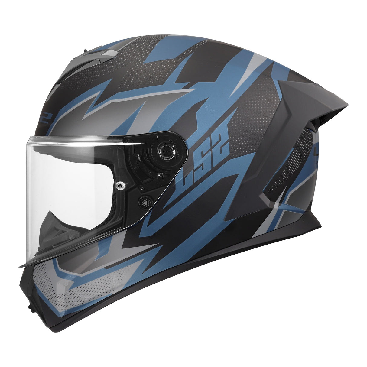 LS2 FF820 Rapid III Xtrem Black/Blue/Petrol Helmet