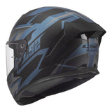LS2 FF820 Rapid III Xtrem Black/Blue/Petrol Helmet