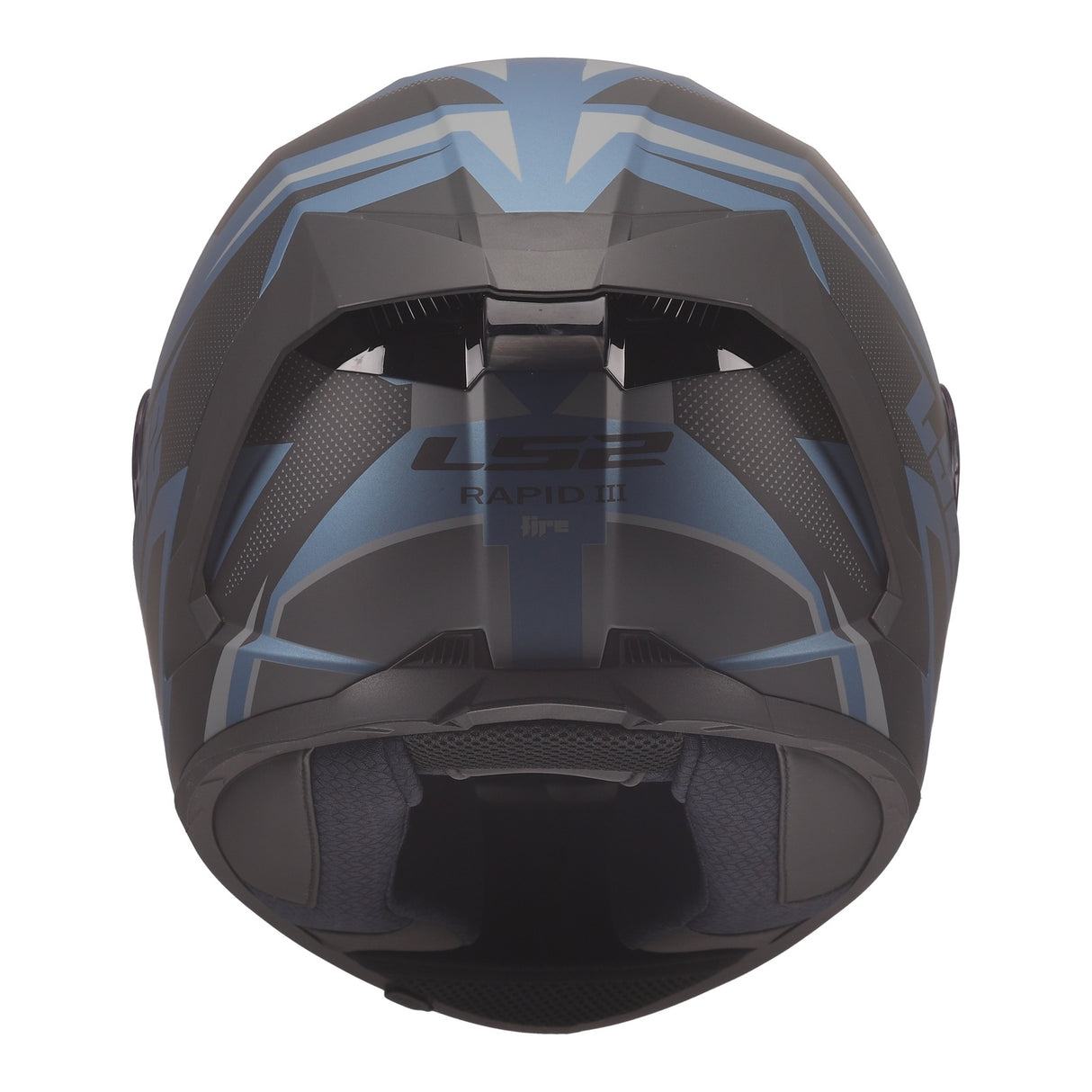 LS2 FF820 Rapid III Xtrem Black/Blue/Petrol Helmet