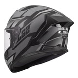 LS2 FF820 Rapid III Xtrem Black/Grey Helmet