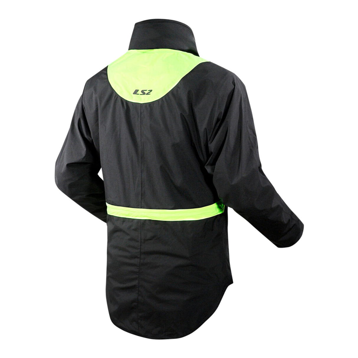 LS2 X-Rain Black/Hi-Vis Yellow Jacket