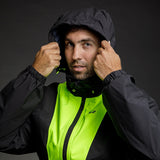 LS2 X-Rain Black/Hi-Vis Yellow Jacket
