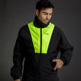 LS2 X-Rain Black/Hi-Vis Yellow Jacket