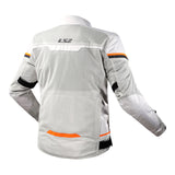 LS2 Riva Light Grey/Hi-Vis Orange Jacket