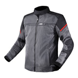 LS2 Riva Black/Dark Grey/Red Jacket
