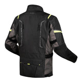 LS2 Narvik Grey/Black/Hi-Vis Yellow Textile Jacket