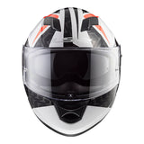 LS2 FF320 Stream Commander White/Black/Red Helmet