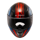 LS2 FF353 Rapid II Zombie Gloss Black/Red/White Helmet