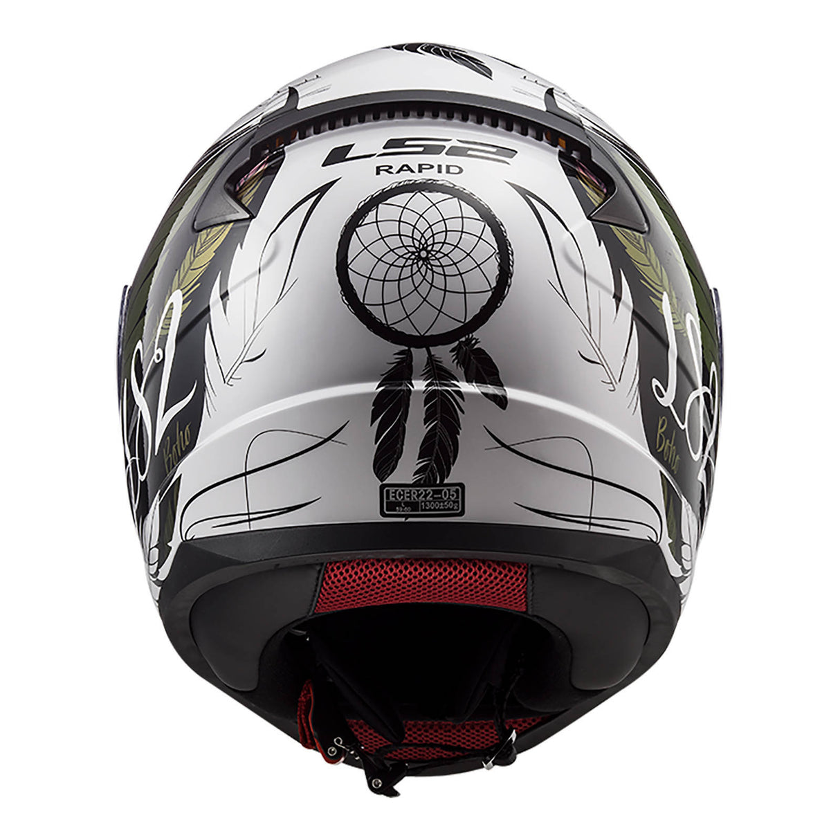 LS2 FF353 Rapid II Boho White/Black/Pink Helmet