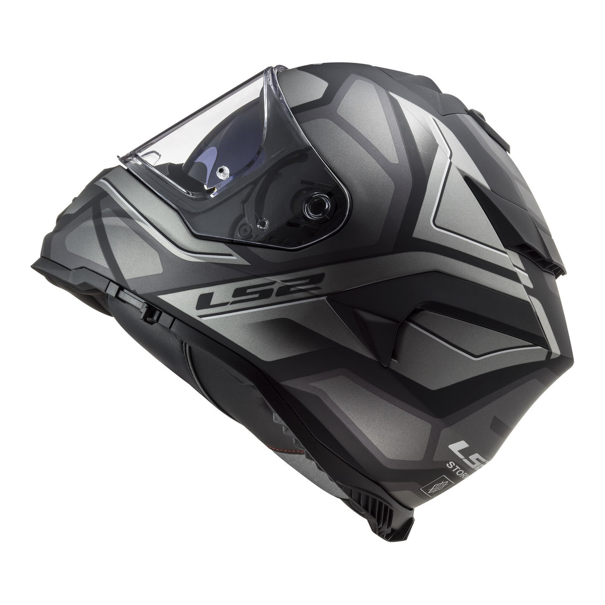 LS2 FF800 Storm II Faster Matte Titanium Helmet