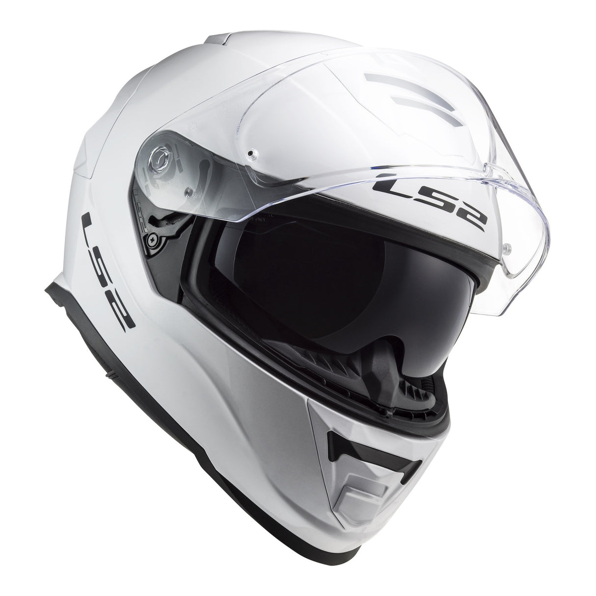 LS2 FF800 Storm II White Helmet [Size: 3XL] [INTERNAL]
