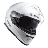 LS2 FF800 Storm II White Helmet [Size: 3XL] [INTERNAL]