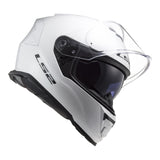 LS2 FF800 Storm II White Helmet [Size: 3XL] [INTERNAL]