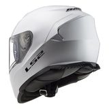 LS2 FF800 Storm II White Helmet [Size: 3XL] [INTERNAL]