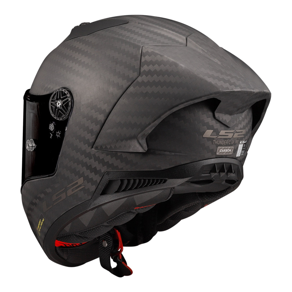 LS2 FF805C Thunder Carbon GP 9K FIM Matte Black Helmet