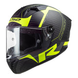 LS2 FF805C Thunder Carbon RC1 6K Matte Carbon/Hi-Vis Yellow Helmet