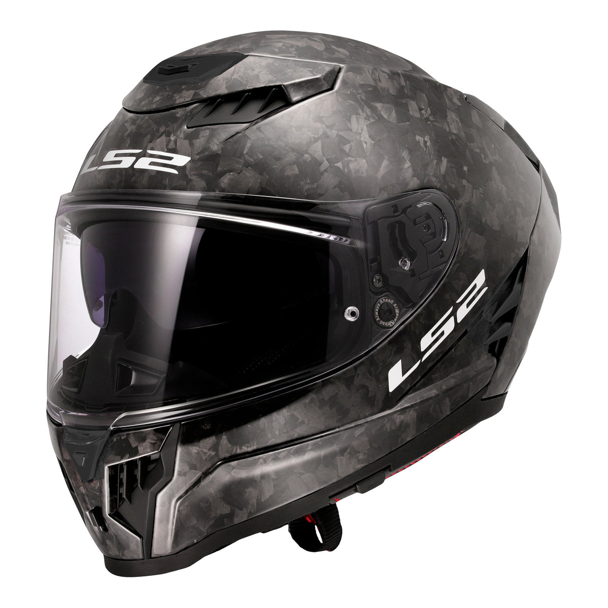 LS2 FF807 Dragon Forged Gloss Carbon Helmet