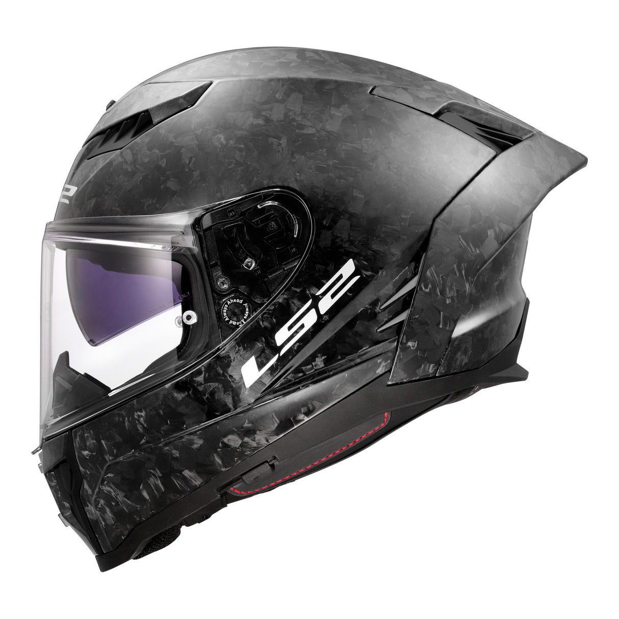 LS2 FF807 Dragon Forged Gloss Carbon Helmet