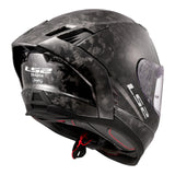 LS2 FF807 Dragon Forged Gloss Carbon Helmet