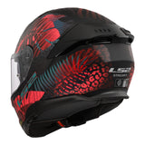 LS2 FF808 Stream II Jungle Matte Black/Pink/Blue Helmet