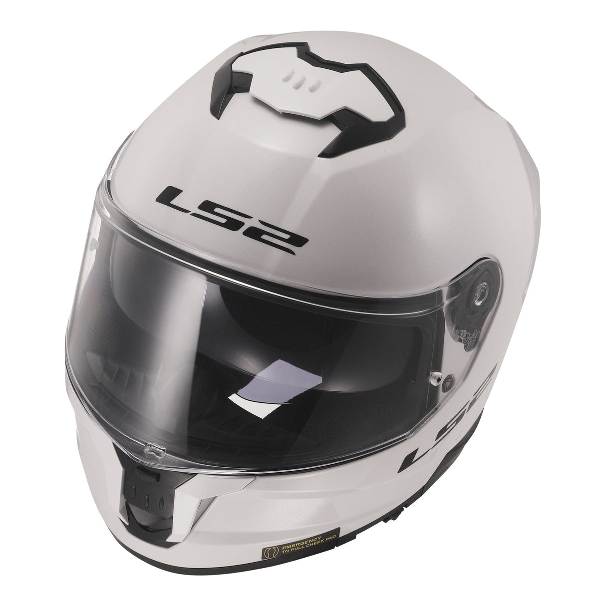 LS2 FF808 Stream II White Helmet