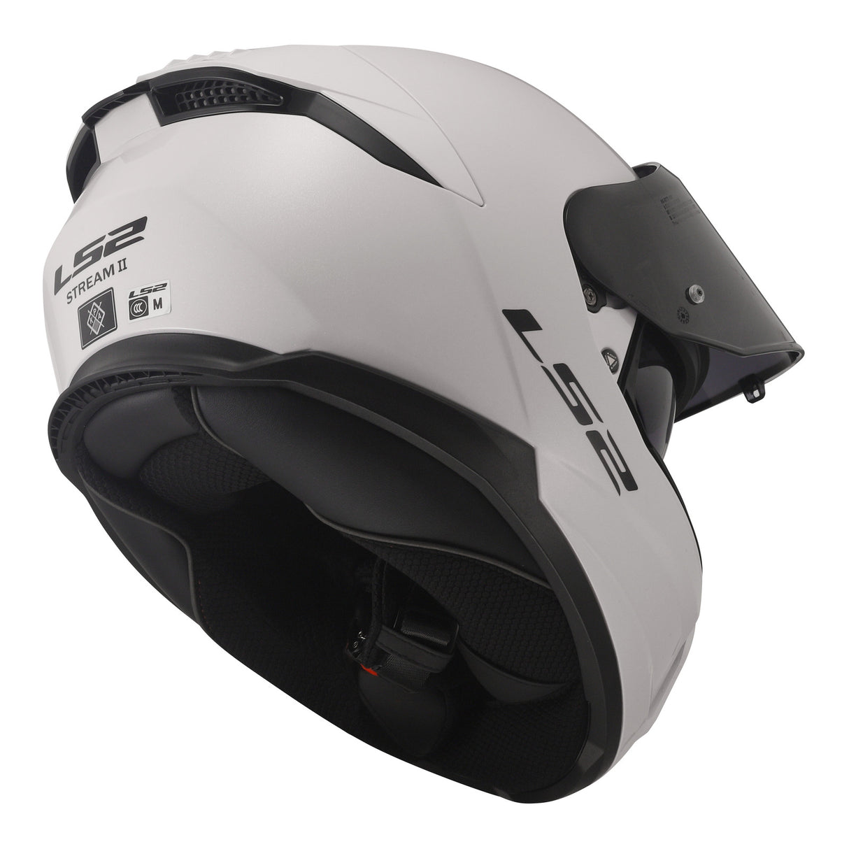 LS2 FF808 Stream II White Helmet