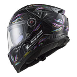 LS2 FF811 Vector II Tropical Black/White Helmet