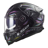 LS2 FF811 Vector II Tropical Black/White Helmet