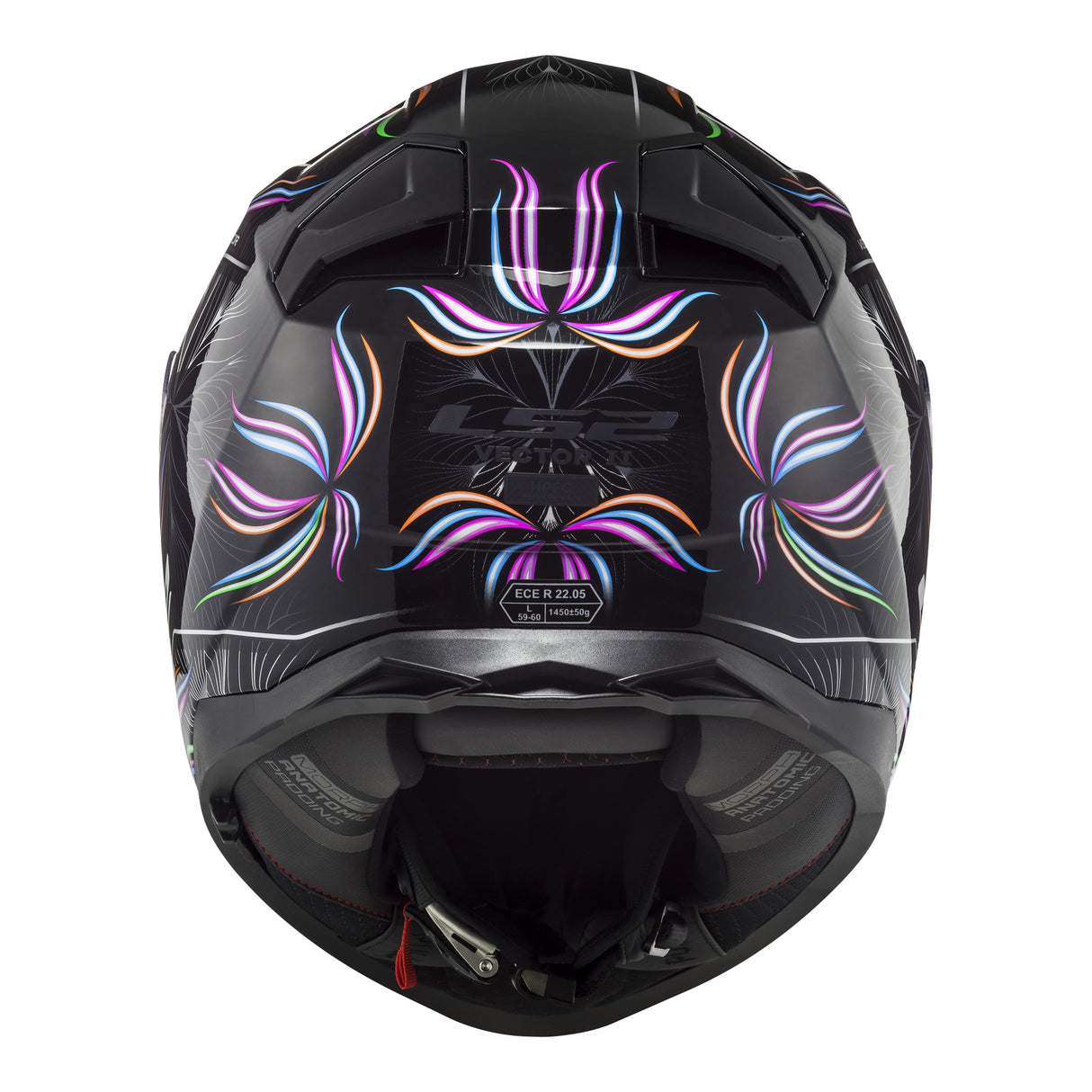 LS2 FF811 Vector II Tropical Black/White Helmet