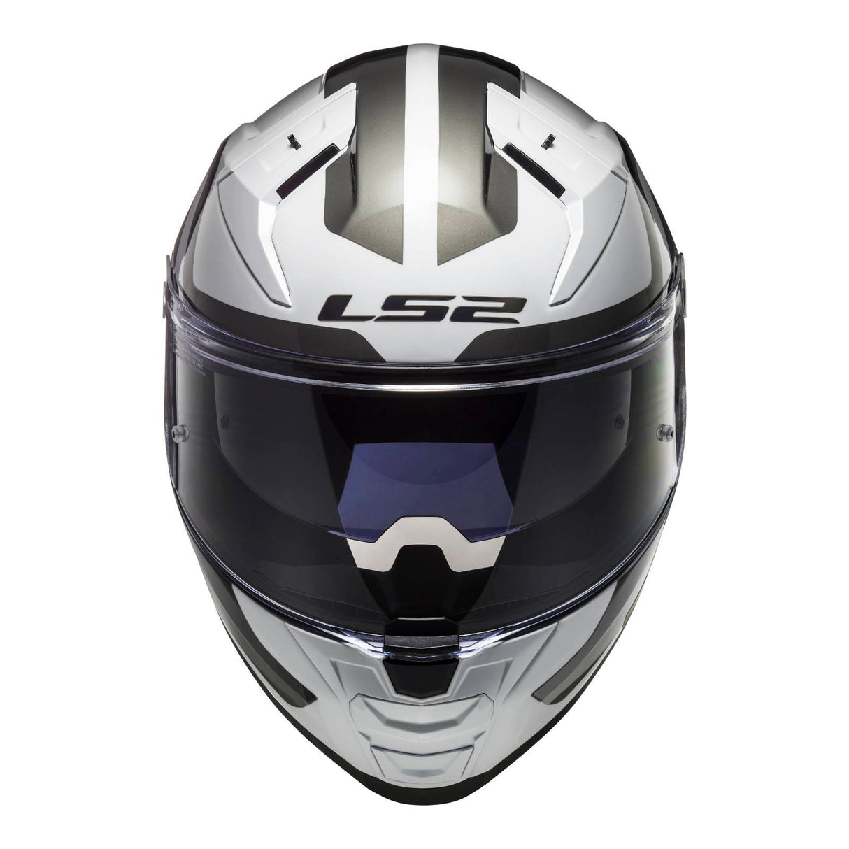 LS2 FF811 Vector II Metric White/Titanium/Silver Helmet