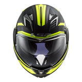 LS2 FF900 Valiant II Matte Black/Hi-Vis Yellow Helmet