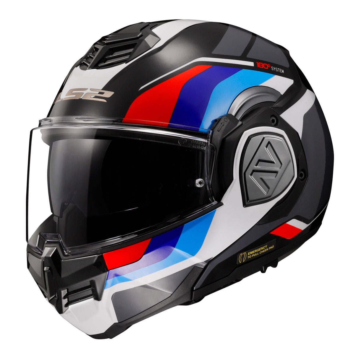 LS2 FF906 Advant Sport Black/Blue/Red Helmet